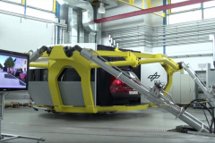 Physical simulation of the car movements